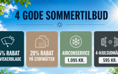 4 gode værkstedstilbud