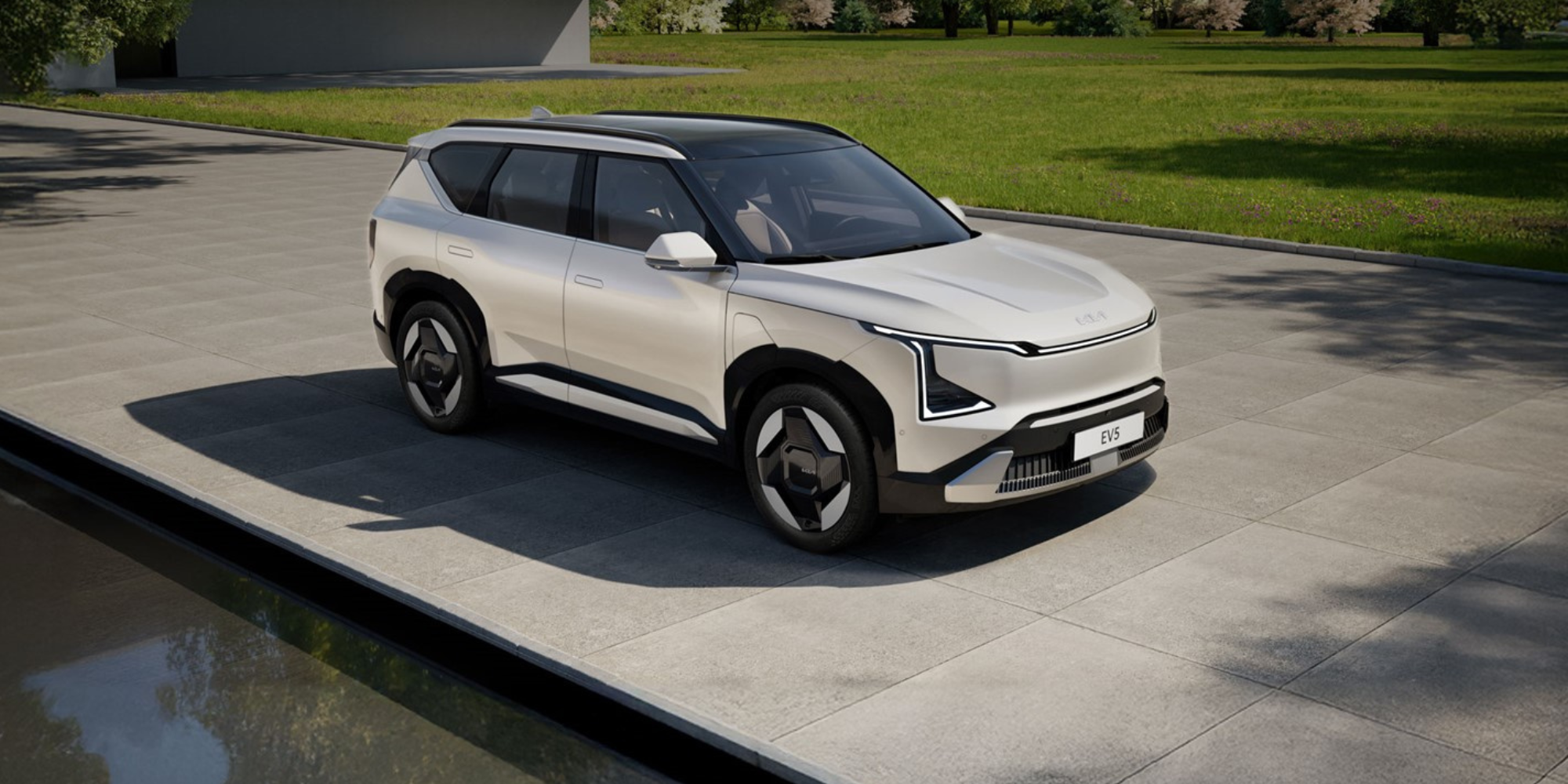 kia ev5 oppefra