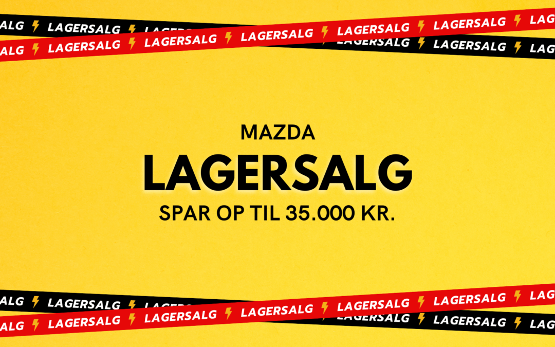 Mazda lagersalg